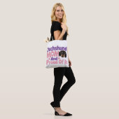 Dachshund Moeder en Trots erop Tote Bag (Op model)