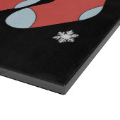 Dachshund Moeder Kerst Geschenk voor hondenliefheb Snijplank (Hoek)