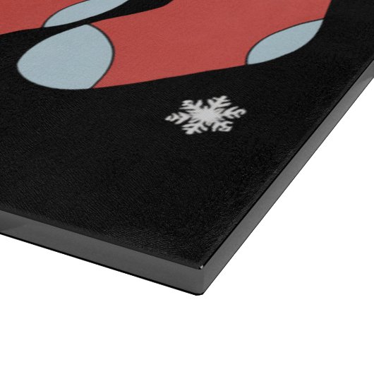 Dachshund Moeder Kerst Geschenk voor hondenliefheb Snijplank (Hoek)