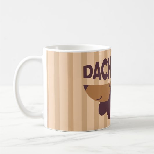 Dachshund Moeder Mok (Links)