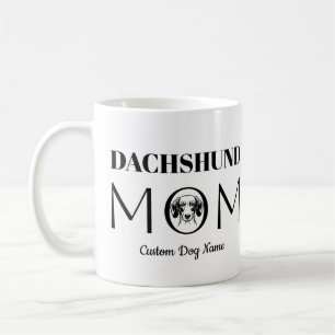 Dachshund MOEDER Verjaardagscadeau voor moeder, ho Koffiemok