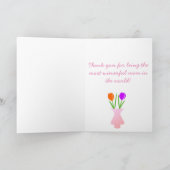 Dachshund Moederdag Kaart (Binnen)