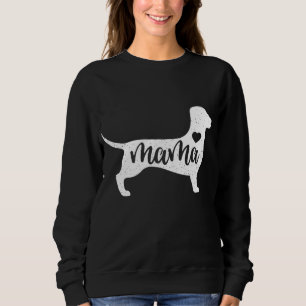 Dachshund Moederdag Mama Dog mam Paw Lover Gift Trui