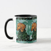 Dachshund Mok (Links)