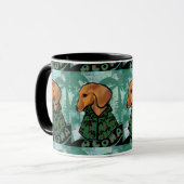 Dachshund Mok (Voorkant links)