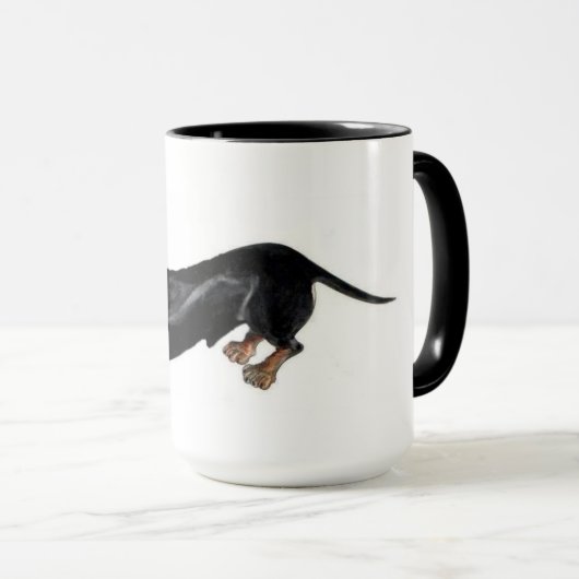 dachshund - mok (Voorkant rechts)