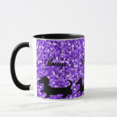 Dachshund Mok Doxie Cadeau Weense Hond Silhouet (Links)