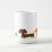 Dachshund Mok Earthy Brown Colors (Center)