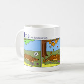 Dachshund-Mok: Herfst Koffiemok (Voorkant links)