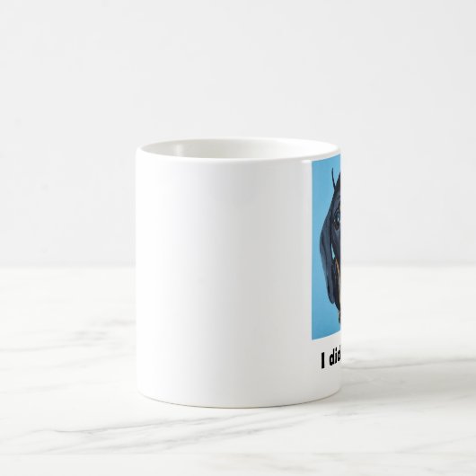 Dachshund Mok - Ik heb het niet gedaan (Center)