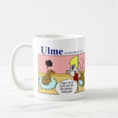 Dachshund-Mok: Inname van een afbeelding Koffiemok (Links)