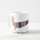 Dachshund-Mok Koffiemok (Voorkant links)