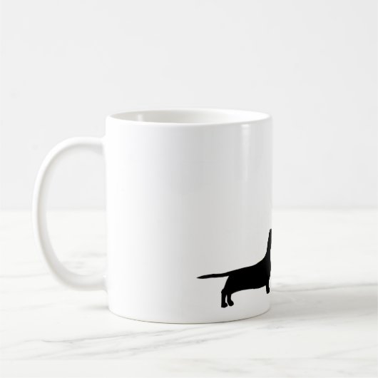 Dachshund-Mok Koffiemok (Links)
