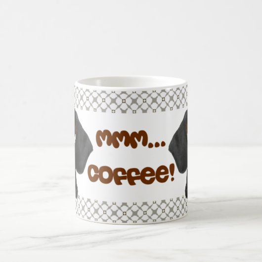 Dachshund-Mok | Mmm.. Koffie! Koffiemok (Center)