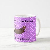 Dachshund mok niet storen (Voorkant rechts)