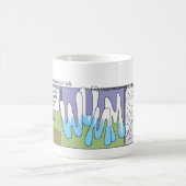 Dachshund-Mok: Winter Koffiemok (Center)