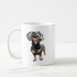 Dachshund Mok - Worstelhond Koffiemok, Weiner Dog