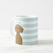 Dachshund-Mokken Koffiemok (Voorkant links)