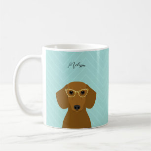 Dachshund-Mokken Koffiemok