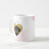 Dachshund-Mokken Koffiemok (Voorkant links)