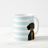 Dachshund-Mokken Koffiemok (Voorkant rechts)