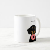 Dachshund-Mokken Koffiemok (Voorkant rechts)