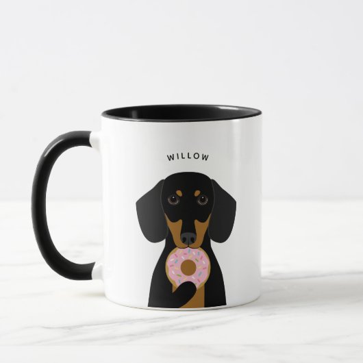 Dachshund-Mokken Mok (Links)