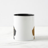 Dachshund-Mokken Mok (Midden)