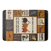 Dachshund Money kan veel dingen kopen in Dachshund Badmat (Voorkant)