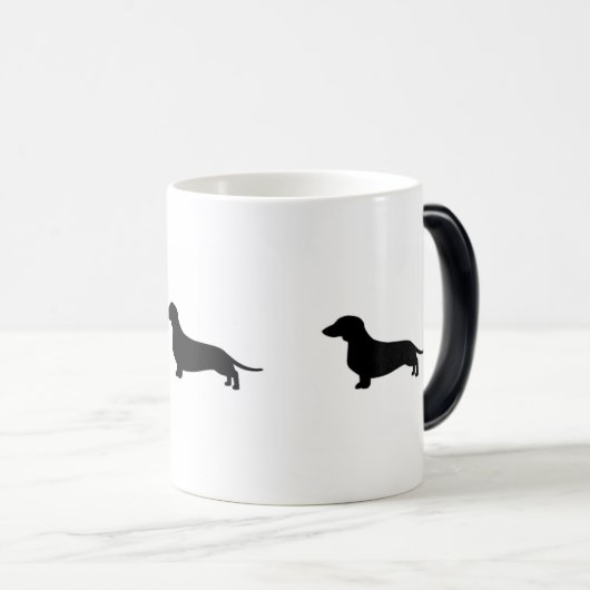 Dachshund morphing mok (Voorkant rechts)