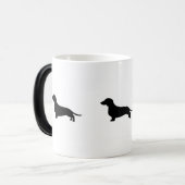 Dachshund morphing mok (Voorkant links)