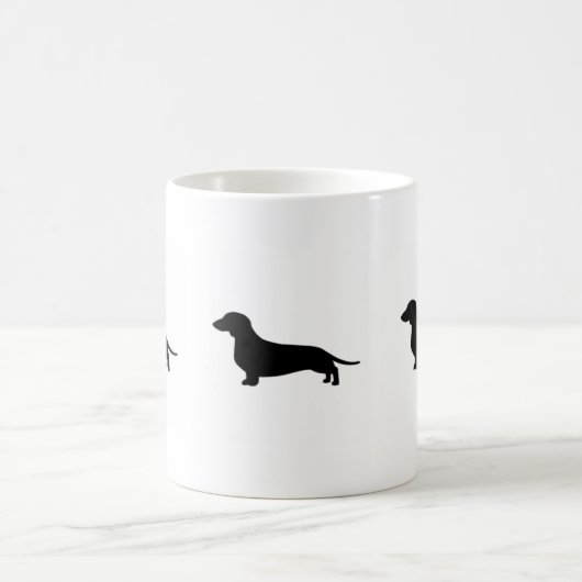 Dachshund morphing mok (Center)