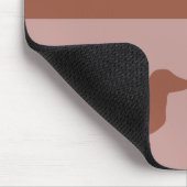 Dachshund Mousepad Muismat (Hoek)