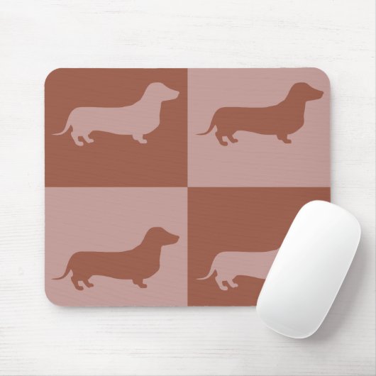 Dachshund Mousepad Muismat (Met muis)