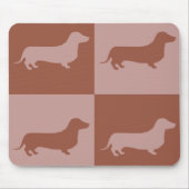 Dachshund Mousepad Muismat (Voorkant)
