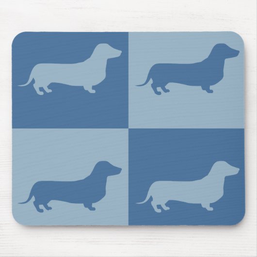 Dachshund Mousepad Muismat (Voorkant)