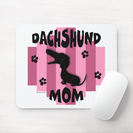 Dachshund Mousepad Muismat (Met muis)