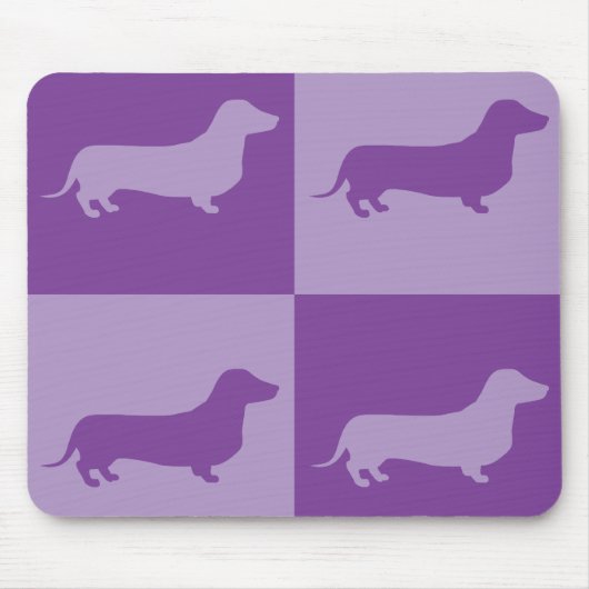 Dachshund Mousepad Muismat (Voorkant)