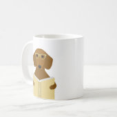Dachshund Mugs Koffiemok (Voorkant links)
