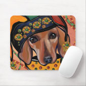 DACHSHUND MUISMAT (Met muis)