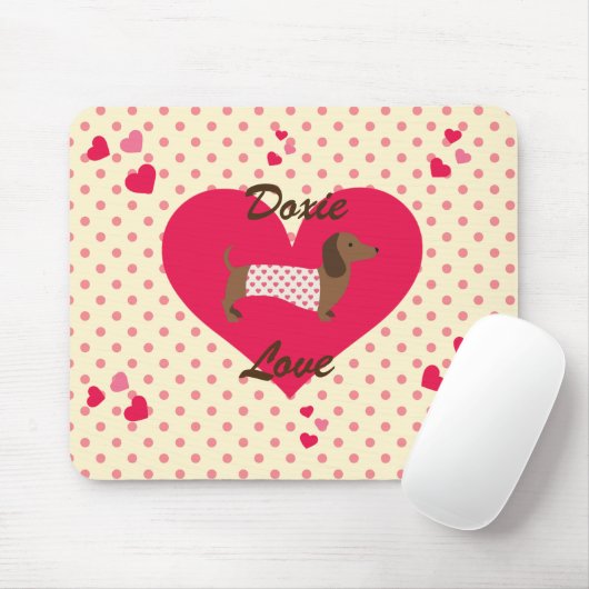 Dachshund-Muismat Muismat (Met muis)