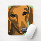 Dachshund-Muismatten Muismat (Met muis)