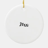 Dachshund My Best Friend Custom Pet Name Keramisch Ornament (Achterkant)