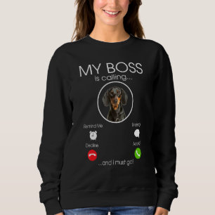 Dachshund My Boss Trui