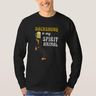 Dachshund My Spirit Animal Wiener Sause Puppy O T-shirt