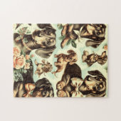  Dachshund Naadloos schilderen Legpuzzel (Horizontaal)