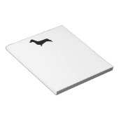 Dachshund Note Pad Notitieblok (Schuin)