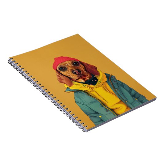 Dachshund Notitieboek (Rechterzijde)