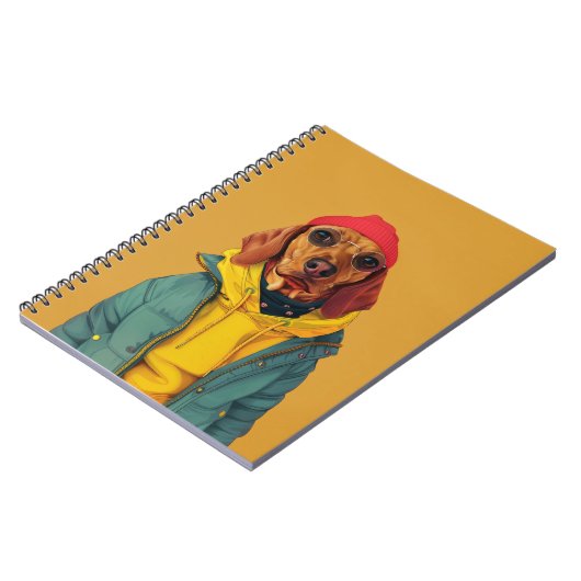 Dachshund Notitieboek (Linkerzijde)