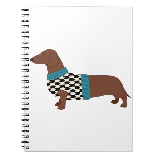 Dachshund Notitieboek (Voorkant)